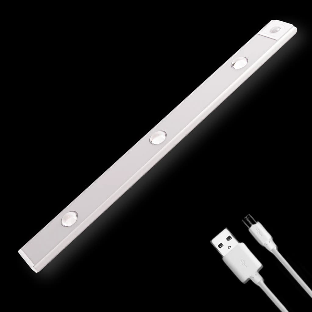Luz LED con Sensor de movimiento 1600mah-40cm