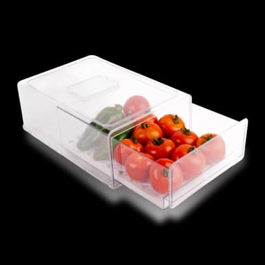 Contenedores plásticos para refrigeradora - 1 unidad
